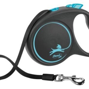 Flexi rollijn met band blauw L