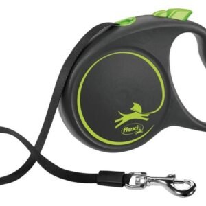 Flexi rollijn met band groen L