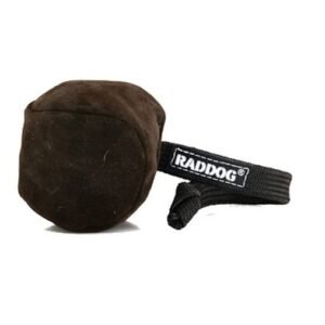 Alternative view of RADDOG leren bal met koord, 10 cm