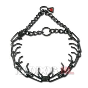 Sprenger trainingshalsband zwart RVS Twin O-ring 3,2 mm