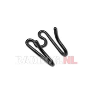 Sprenger tussenstuk RVS zwart trainingsketting 2,25mm