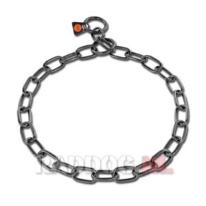 Sprenger schakelketting Medium RVS zwart 3mm