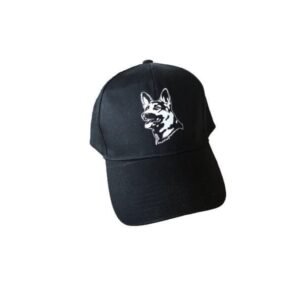 Cap met German Shepherd