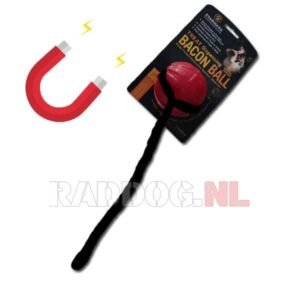 Chew ball bacon met koord en magneet