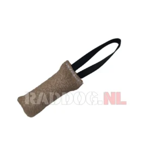 Bijtrol Jute met handlus 15 x 5cm