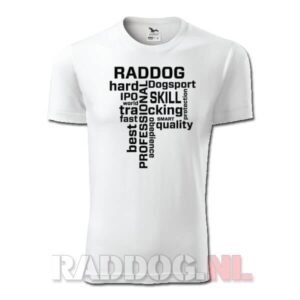 Alternative view of RADDOG T-shirt Words