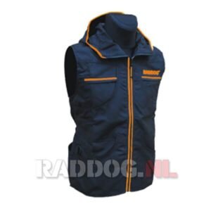RADDOG trainingsvest Zwart-Oranje